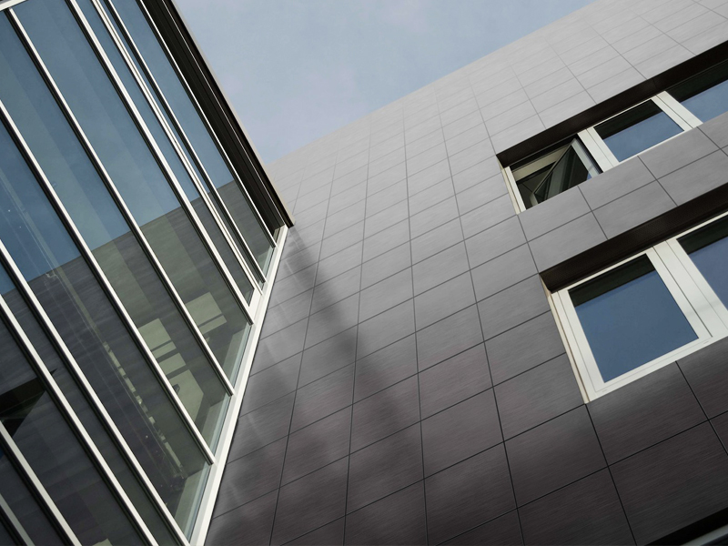 Фасады с облицовкой керамогранитом