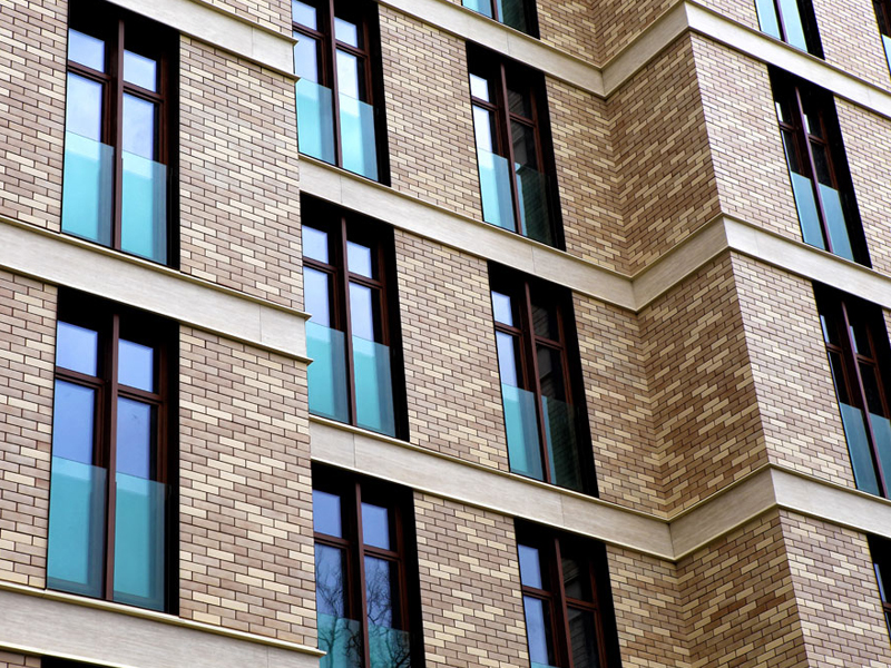 Фасад из клинкерной плитки